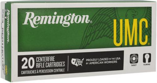 Патрон нарізний Remington кал. 223 Rem. 55gr.  FMG