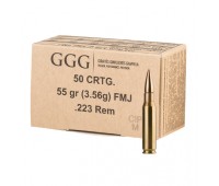 Патрон нарізний GGG .223 Rem. 55 gr. (3.56 гр.) FMG 