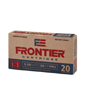 Патрон нарізний Hornady Frontier кал. 223 Rem куля FMJ маcа 55 гр (3.56 г) 