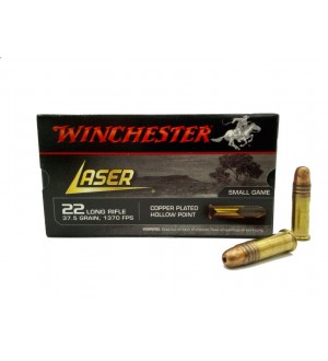 Патрон нарезной Winchester Laser 22 LR пуля CPHP