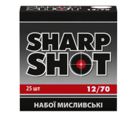 Патрон гладкоствольний "Шарп Шот" кал. 12/70 №1