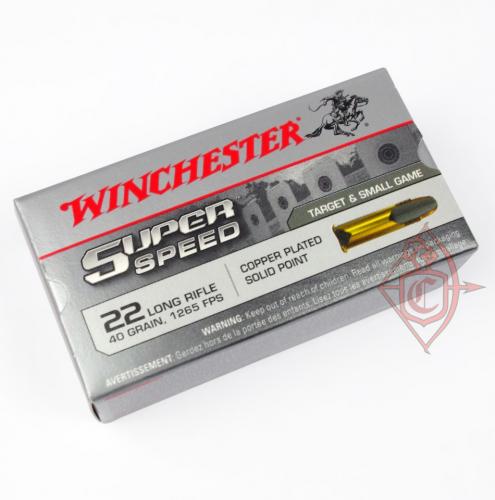 Патрон нарізний Winchester Super-Speed 22 LR куля CPSP